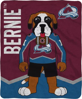 Uncanny Brands Colorado Avalanche Bernie Blanket