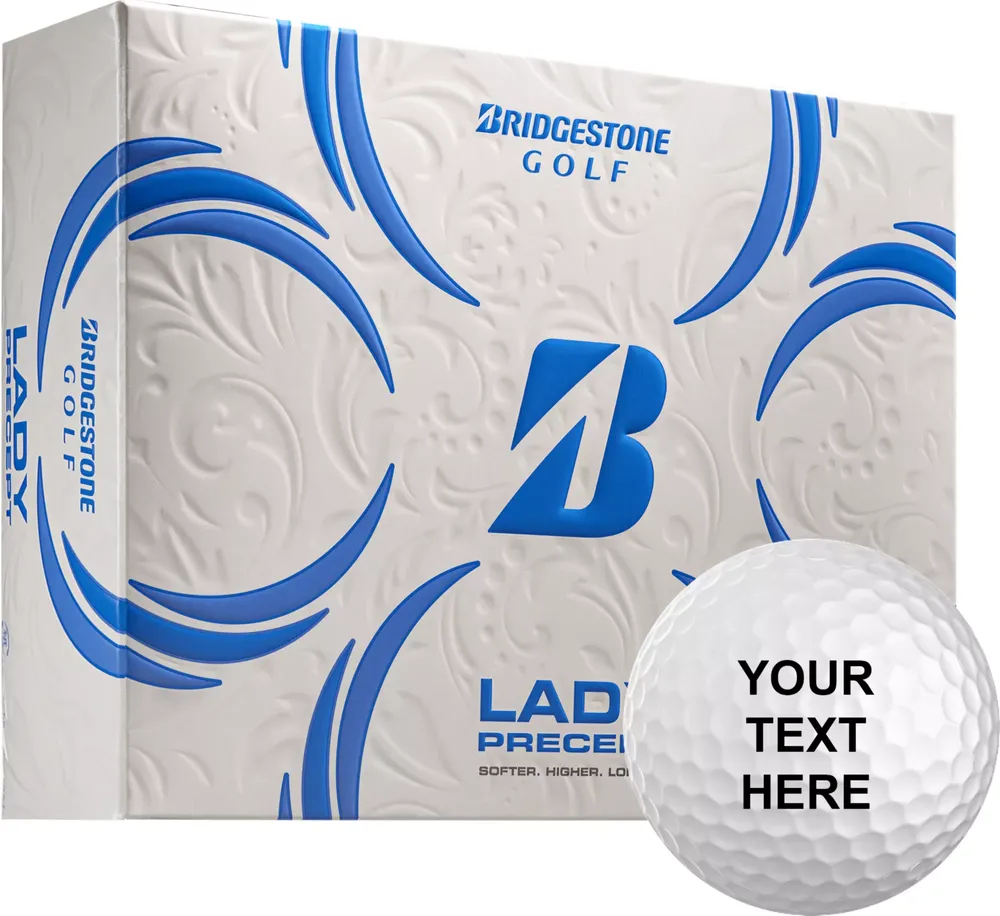 Bridgestone Lady Precept Personalized Golf Balls