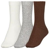 CALIA Women's Holiday Cable Knit Socks - 3 Pack