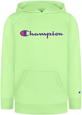 Champion Girls' Solid Raglan Hoodie