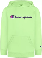 Champion Girls' Solid Raglan Hoodie