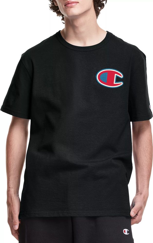 Champion Men's Classic Logo Short Sleeve T-Shirt