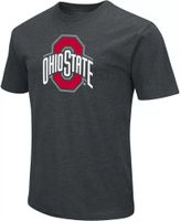 Colosseum Men's Ohio State Buckeyes Gray Logo T-Shirt