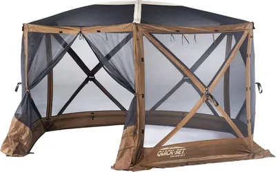 Clam Outdoors Sky Screen 6 Side Shelter with Screen Roof