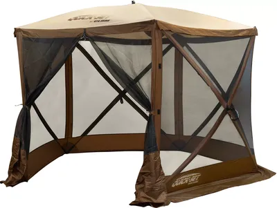 Clam Outdoors Venture 5 Side Shelter with Wind Panel Flaps