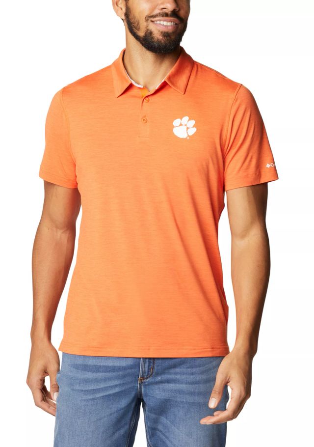 Columbia Men's Houston Astros Orange Omni-Wick Set Performance Polo