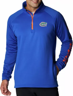 Columbia Men's Florida Gators Blue  CLG Terminal Tackle™ Fleece 1/4 Zip