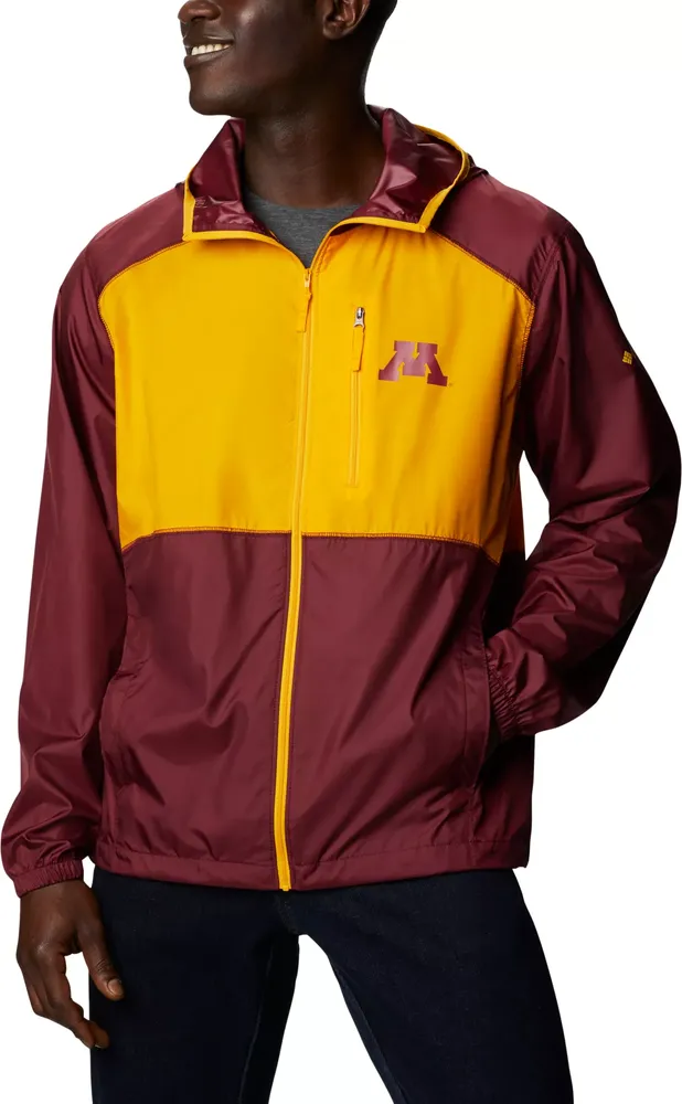 Columbia Men's Minnesota Golden Gophers Maroon Flash Forward Full-Zip Jacket