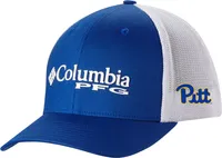 Columbia Men's Pitt Panthers Blue PFG Mesh Adjustable Hat