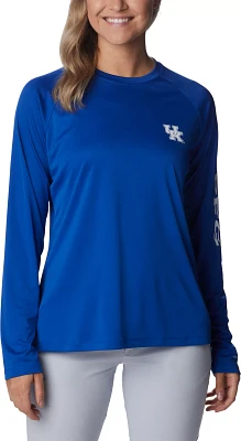 Columbia Women's Kentucky Wildcats Blue Tidal Long Sleeve T-Shirt