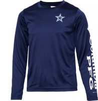 Dallas Cowboys Neutral Colour Logo Long Sleeve T-Shirt - Mens