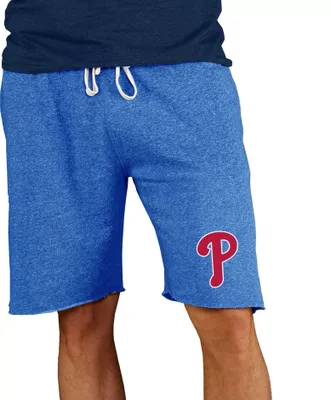 Concepts Sport Men's Philadelphia Phillies Blue Mainstream Terry Shorts