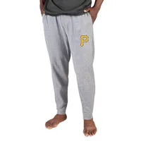 Concepts Sport Men's Pittsburgh Pirates Gray Mainstream Cuffed Pants