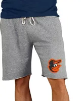 Concepts Sport Men's Baltimore Orioles Grey Mainstream Terry Shorts