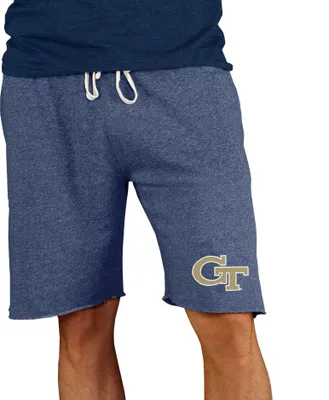 Concepts Sport Men's Georgia Tech Yellow Jackets Navy Mainstream Terry Shorts