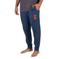 Concepts Sport Men's Illinois Fighting Illini Blue Mainstream Cuffed Pants