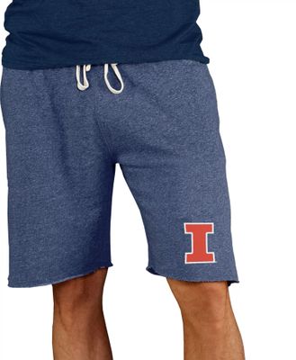 Concepts Sport Men's Illinois Fighting Illini Blue Mainstream Terry Shorts