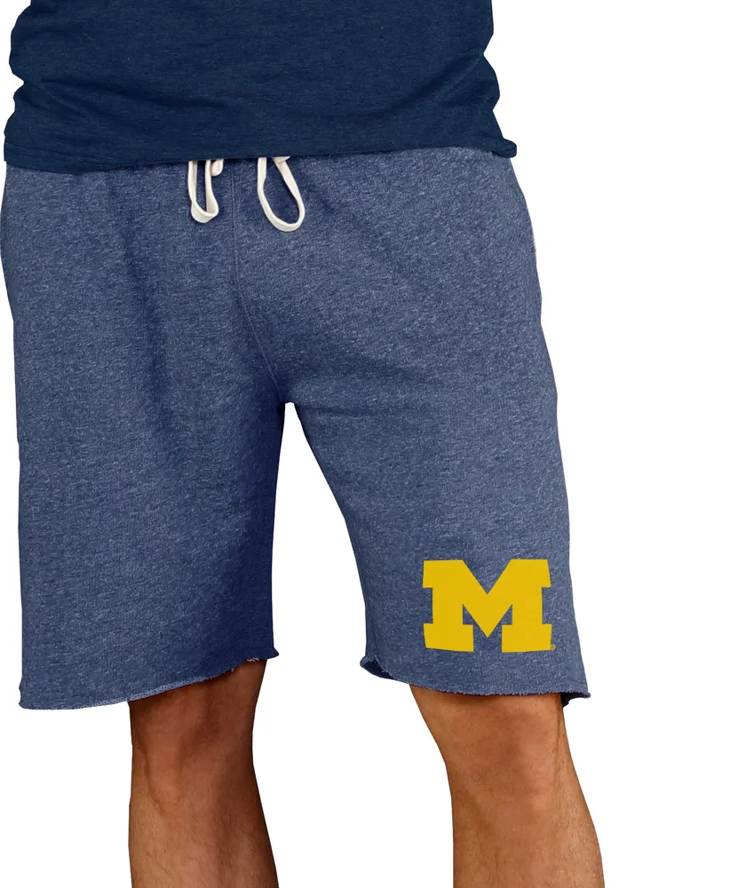 Concepts Sport Men's Michigan Wolverines Blue Mainstream Terry Shorts