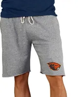 Concepts Sport Men's Oregon State Beavers Grey Mainstream Terry Shorts