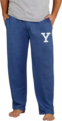 Concepts Sport Men's Yale Bulldogs Blue Quest Jersey Pants