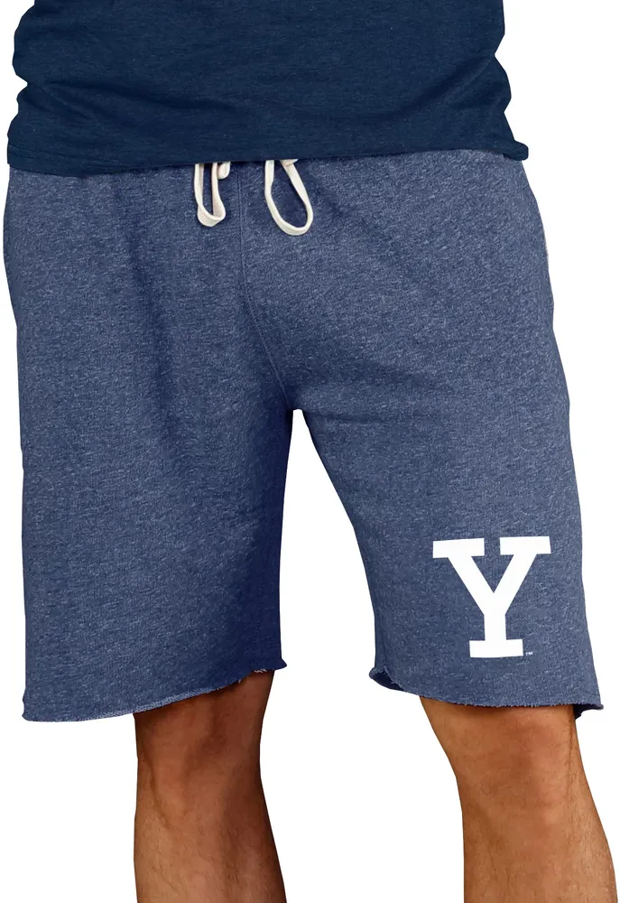 Concepts Sport Men's Yale Bulldogs Blue Mainstream Terry Shorts