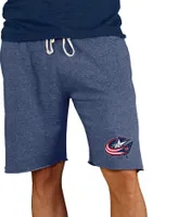 Concepts Sport Men's Columbus Blue Jackets Navy Mainstream Terry Shorts