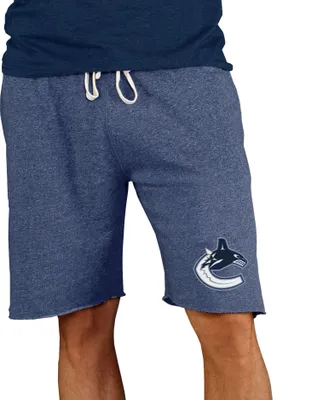 Concepts Sport Men's Vancouver Canucks Navy Mainstream Terry Shorts