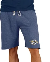 Concepts Sport Men's Nashville Predators Navy Mainstream Terry Shorts