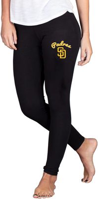 Concepts Sport Women's San Diego Padres Black Fraction Leggings