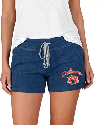 Concepts Sport Women's Auburn Tigers Blue Mainstream Terry Shorts