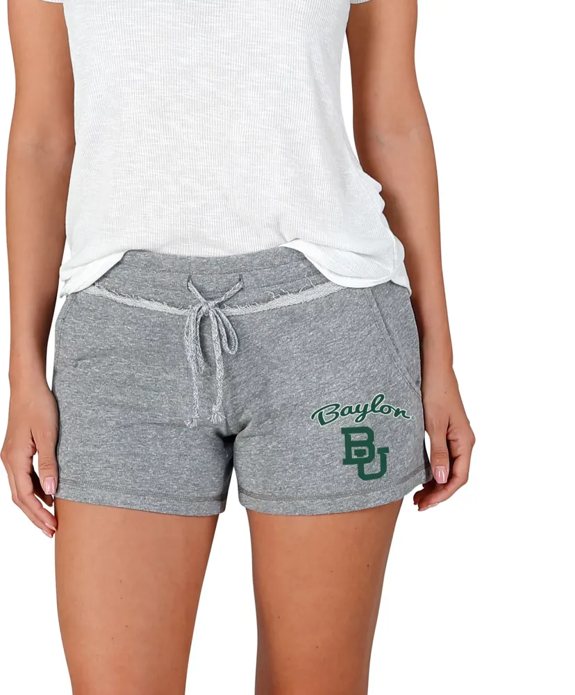 Concepts Sport Women's Baylor Bears Grey Mainstream Terry Shorts