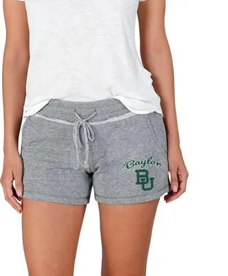 Concepts Sport Women's Baylor Bears Grey Mainstream Terry Shorts