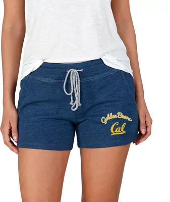 Concepts Sport Women's Cal Golden Bears Blue Mainstream Terry Shorts