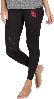 Concepts Sport Women's Oklahoma Sooners Lineup Black Leggings