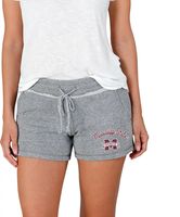 Concepts Sport Women's Mississippi State Bulldogs Grey Mainstream Terry Shorts