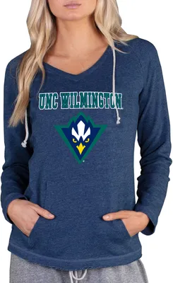 Concepts Sport Women's UNC-Wilmington  Seahawks Navy Mainstream Hoodie