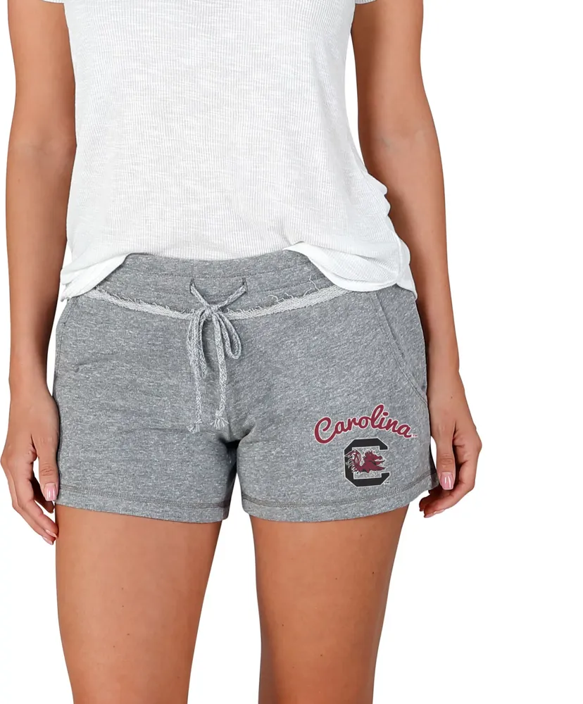 Concepts Sport Women's South Carolina Gamecocks Grey Mainstream Terry Shorts