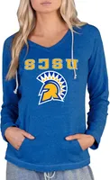 Concepts Sport Women's San Jose State  Spartans Blue Mainstream Hoodie