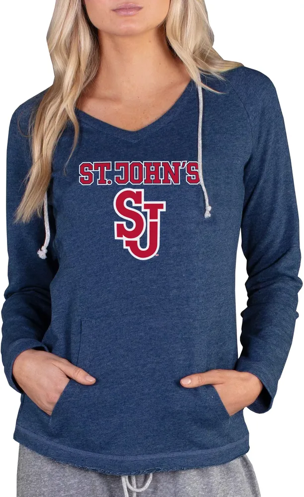 Concepts Sport Women's St. John's Red Storm Navy Mainstream Hoodie