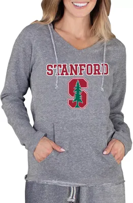 Concepts Sport Women's Stanford Cardinal Grey Mainstream Hoodie