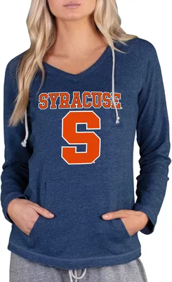 Concepts Sport Women's Syracuse Orange Blue Mainstream Hoodie