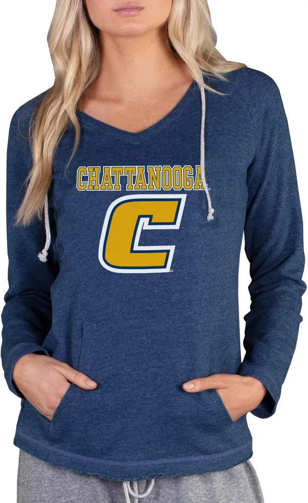 Concepts Sport Women's Chattanooga Mocs Navy Mainstream Hoodie