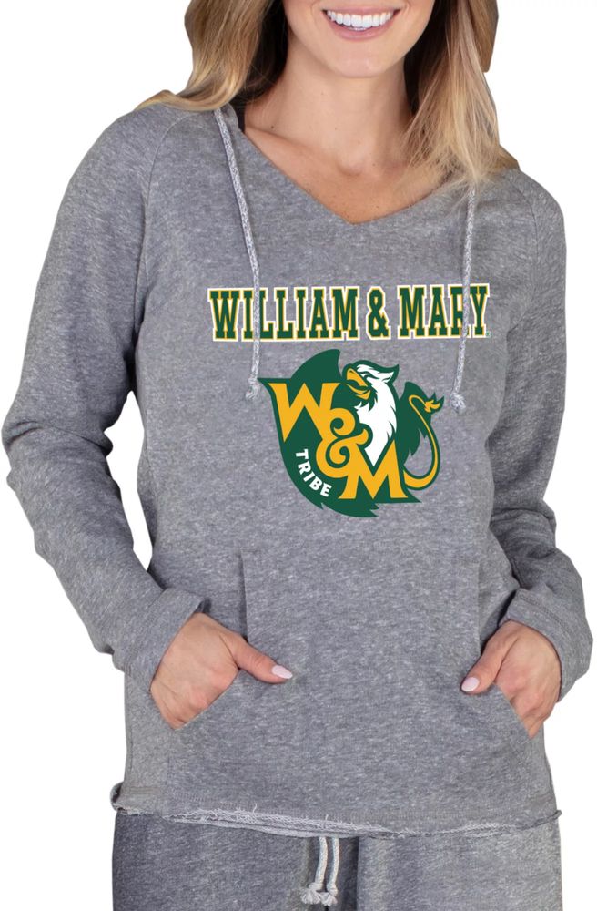 Concepts Sport Women's William & Mary Tribe Grey Mainstream Hoodie