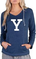 Concepts Sport Women's Yale Bulldogs Blue Mainstream Hoodie