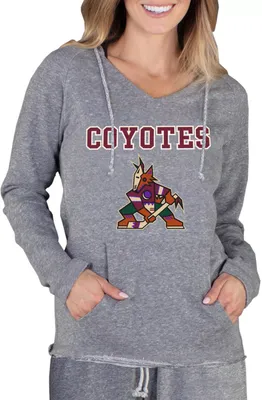 Concepts Sport Women's Arizona Coyotes Mainstream Grey Hoodie