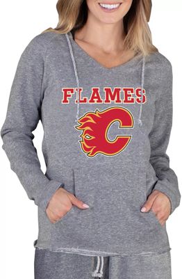 Concepts Sport Women's Calgary Flames Mainstream Grey Hoodie