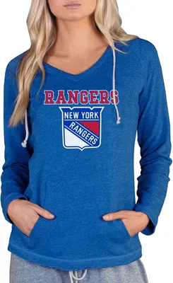 Concepts Sport Women's New York Rangers Mainstream Royal Hoodie