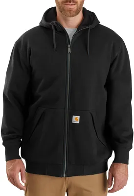 Carhartt Men's Rain Defender Loose Fit Midweight Thermal-Lined Full-Zip Hoodie