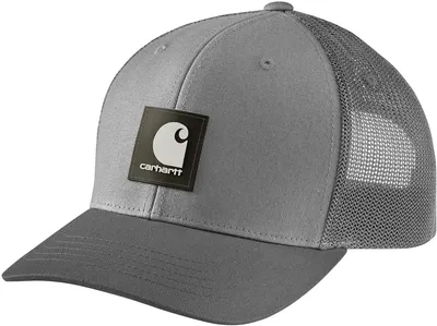 Carhartt Men's Rugged Flex Twill Mesh Back Logo Patch Cap