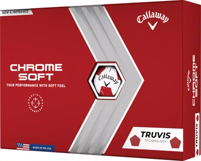 Callaway 2022 Chrome Soft Truvis Golf Balls